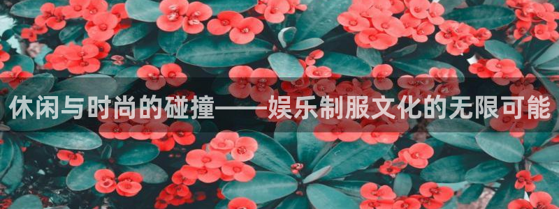 尊龙官方app官网入口：休闲与时尚的碰撞——娱乐制服文化的无限可能